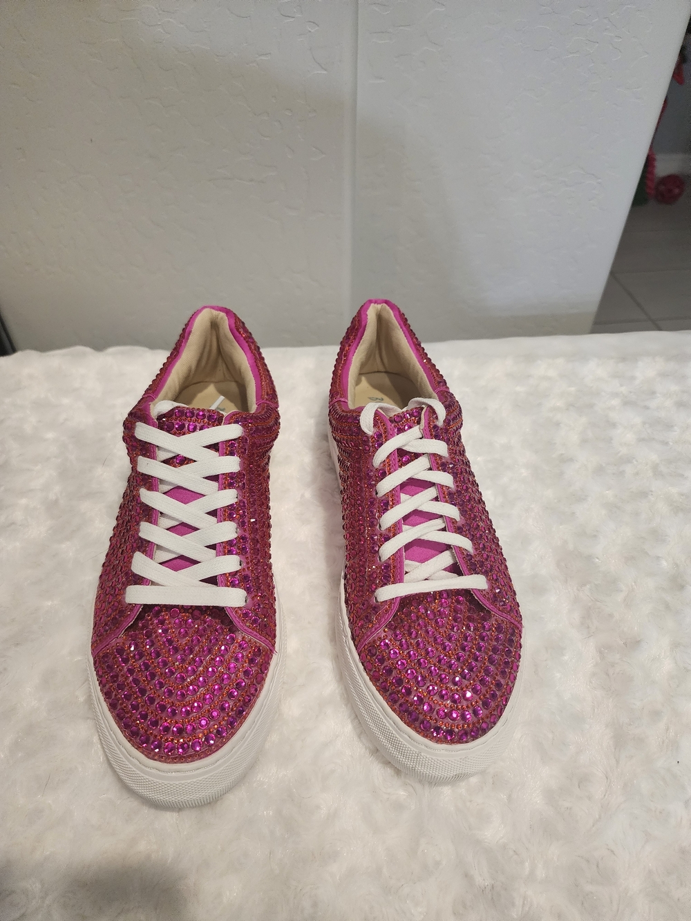 Betsey Johnson Pink "Sidny" Sneakers